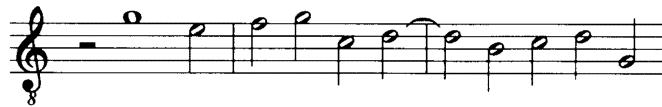 a. Barred notation