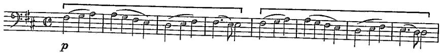 Example 2.1. Beethoven: Symphony No. 9, finale, “Ode to Joy” (beginning)