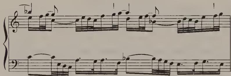 Ex. 2.92. Partita No. 3, BWV 827, Allemande, bar 11, earlier version