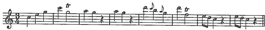 Example 3.2. Kirnberger, The Art of Strict Musical Composition, p. 410 From Johann Philipp Kirnberger, The Art of Strict Musical Composition, trans. by David Beach and Jurgen Thym. Copyright 1982 by Yale University Press. Reprinted with permission.