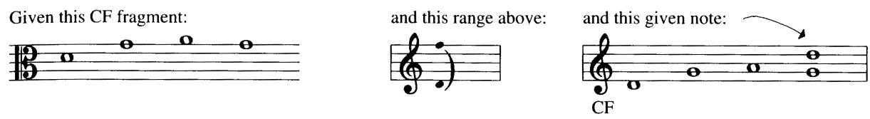 Example 3-6；you could write these different solutions (the given note is circled):
