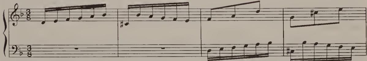 Ex. 4.5. Invention No. 4, BWV 775, bars 1–4