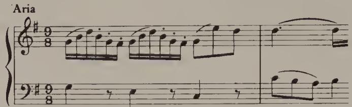 Ex. 4.40. Chorale prelude Kommst du nun, Jesu, vom Himmel herunter, BWV 650