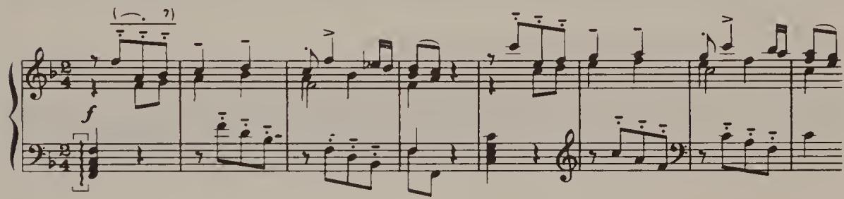 Ex. 4.52. Italian Concerto, first movement, bars 1–8