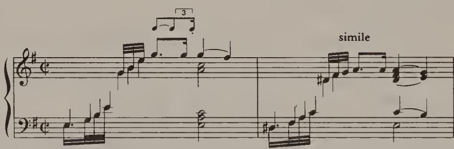 Energetic Detached Execution in Toccata Passages