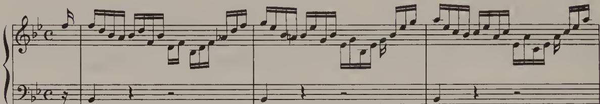Ex. 4.73. Partita No. 1, BWV 825, Allemande, bars 1–3