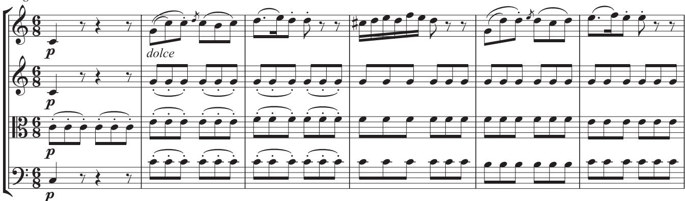 Allegretto；(continued)