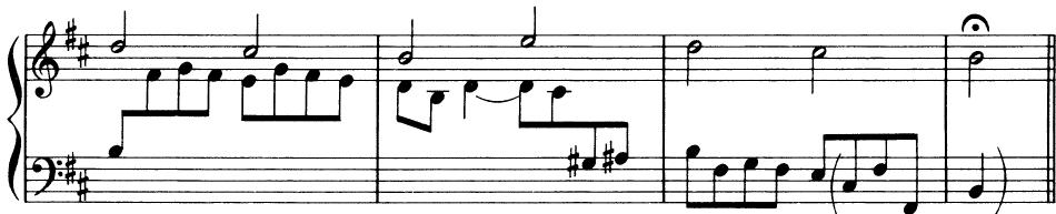 The greater rhythmic activity in these contrapuntal settings tends to increase problems. Guard against parallels produced by the elaboration (see Ex. 6-6A through C), and beware of “dangling” dissonance, either within or at the end of the beat (Ex. 6-6D and E). In general avoid extended successions of accented dissonance, as the underlying harmonic implication may be obscured. The series of descending passing tones in Ex. 6-6F is possible, but its inversion (Ex. 6-6G) should be discouraged.