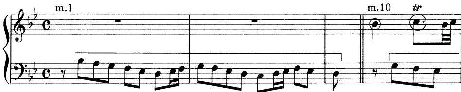 EXAMPLE 6-19；J. S. Bach: Du Friedefürst, Herr Jesu Christ (Neumeister-Sammlung) BWV 1102