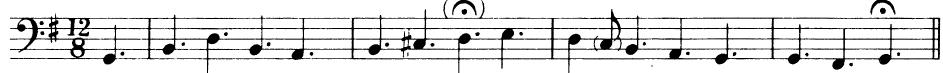 EXAMPLE 6-21；Herr Jesu Christ, dich zu uns wend&rsquo;；( )