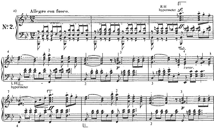Example 6.10. Mendelssohn: Song without Words Op. 62, No. 2
a. mm. 1–9 b. mm. 22–30 c. mm. 46–57