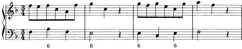 Jean Baptiste Loeillet: Solo for Flute and Continuo in F