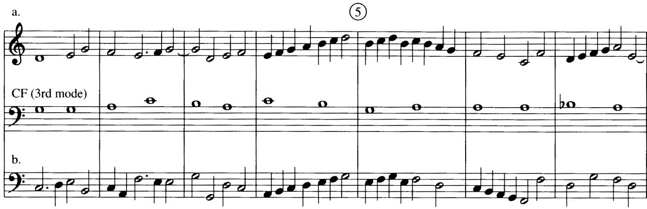 Example 7-4a and b (Zarlino)