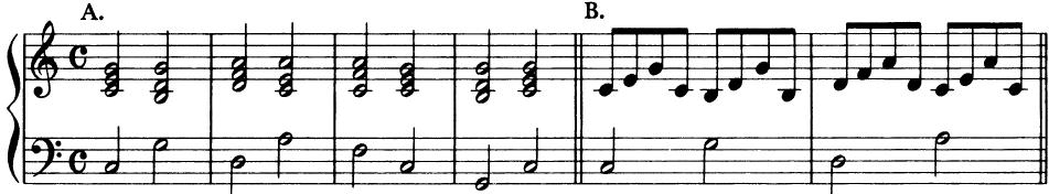 EXAMPLE 8-16；Friedrich Niedt: Musikalische Handleitung Vol. II B.