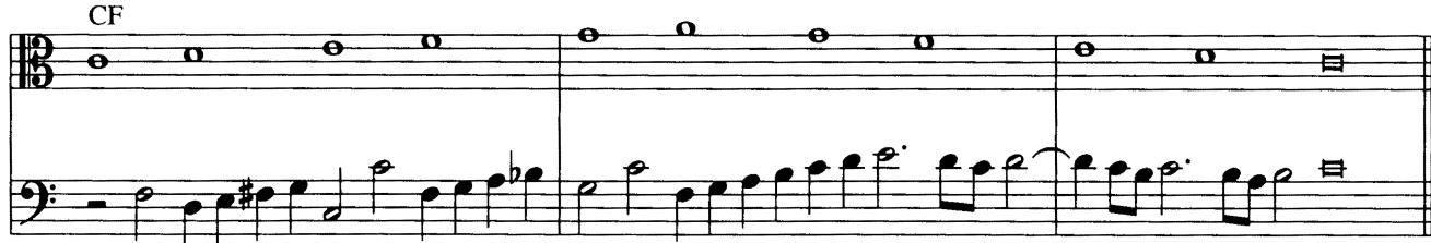 Example 9-8a (Banchieri)；Example 9-8b (Banchieri)