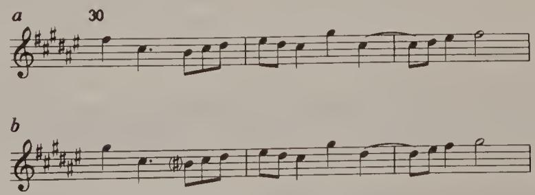 A special feature of this fugue is Bach&rsquo;s free augmentation by ‘one-and-a-half-times’ of the subject, in which only certain notes increase in length, for