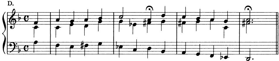 D.；2. Compose note-against-note settings for the two cantus tunes in Ex. 11-5, using consonance only. Christ lag is a modal chorale; the first phrase should be harmonized in G minor and the last in C minor.