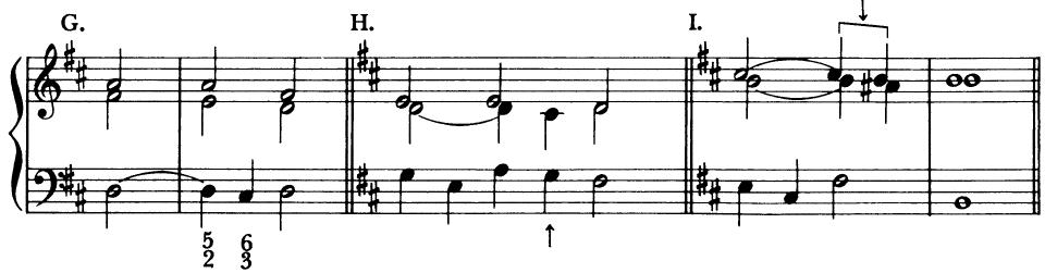 Several settings using basic 2:1 diminutions are cited in Ex. 11-12. These may sometimes resemble chorale “harmonizations” with one voice