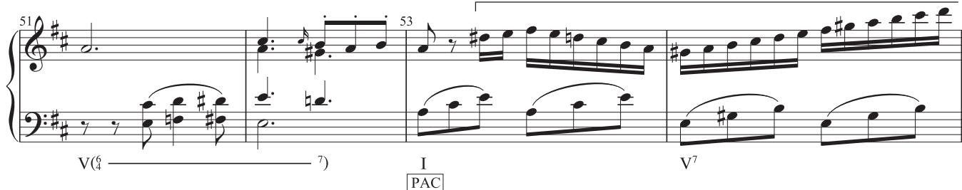 closing section