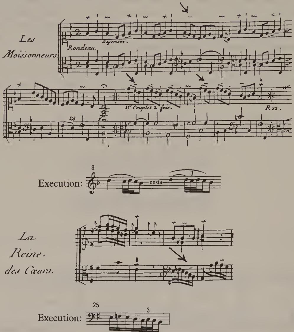 Marpurg. In his (anonymously published) Kunst das Clavier zu spielen (4th edn., Berlin, 1762) he also referred to the Schneller as pincé renversé (inverted mordent). As this term can hardly have come from Germany, it seems to indicate the use of this ornament in France.