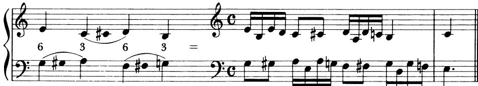 J. S. Bach: Prelude and Fugue in a BWV 551