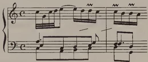 Ex. 14.38. Canonic Variations, BWV 769, variation 4, bars 38–9