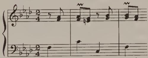 Ex. 14.45. WTC II, Prelude in F minor, bars 1–2
