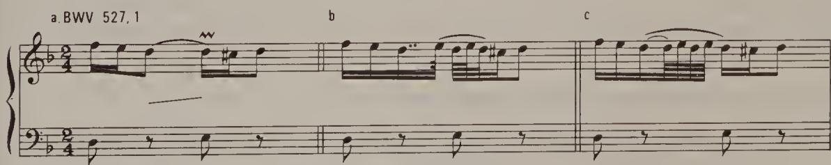 $^{31}$ Ornamentation, pp. 327 ff. $^{32}$ On Playing the Flute, p. 103.