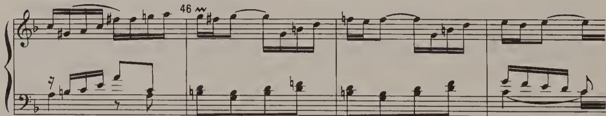 Ex. 14.63. Italian Concerto, first movement, bars 45–8