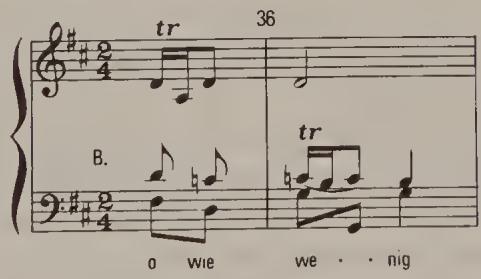 Ex. 14.71. Christmas Oratorio, aria No. 8, &lsquo;Grosser Herr&rsquo;, bars 35–6