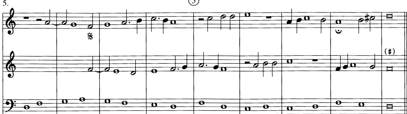 6.；⑤