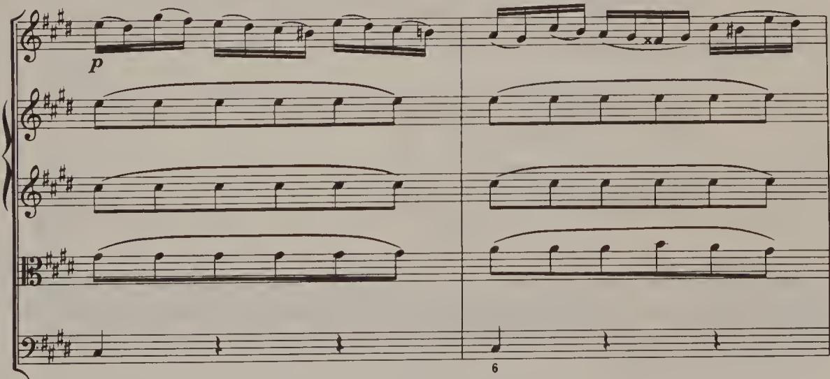 Ex. 15.10. Violin Concerto in E major, BWV 1042, second movement, bars 23–4