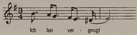 Ex. 15.43. Cantata No. 84, after Neumann, Ornamentation, p. 133