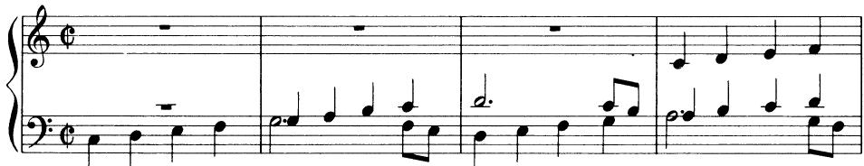 EXAMPLE 16-15；Gottfried Heinrich Stölzel: Canon a 3