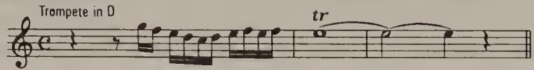 Ex. 16.22. Christmas Oratorio, final chorale ‘Nun seid ihr wohl gerochen’, bars 14–15；Ex. 16.23. WTC II, Fugue in A minor, bars 27–8