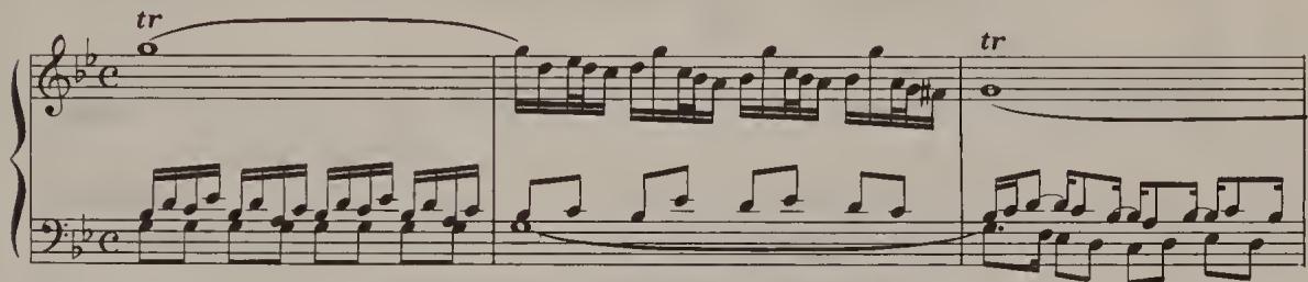 Ex. 16.29. WTC I, Prelude in G minor, bars 1–3