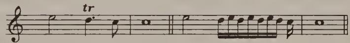 Ex. 16.49. From Jean Rousseau, after Bodky, Interpretation, p. 160.