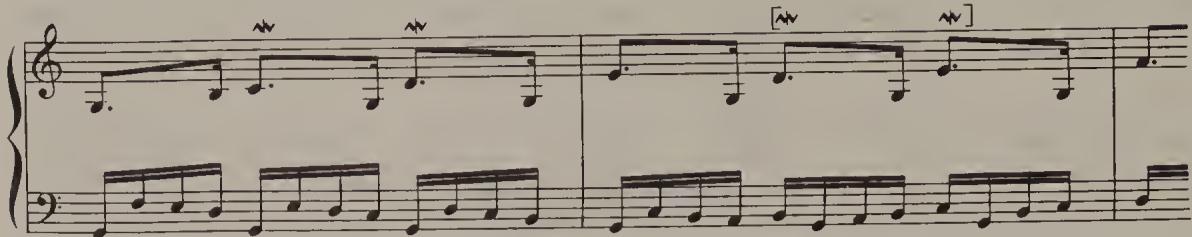 Ex. 17.16. Partita No. 3, BWV 827, Corrente, bars 34–6