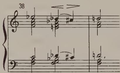 Ex. 18.6. Chromatic Fantasia, bars 38–9
