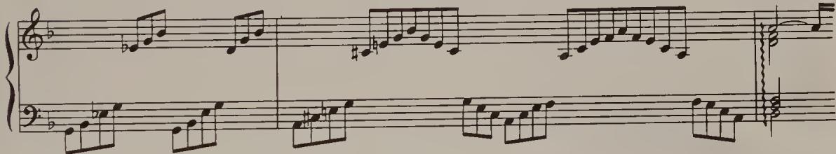 Ex. 18.13. Chromatic Fantasia, bars 40–2: suggested execution