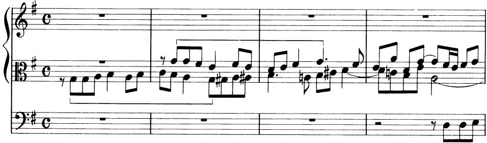 EXAMPLE 18-9；J. S. Bach: Vor deinen Thron tret&rsquo; ich BWV 668