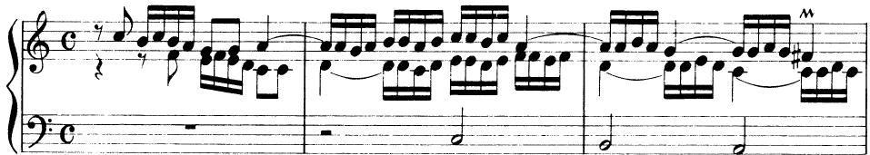EXAMPLE 18-14；Johann Walther: Gott und Herr, vers 2