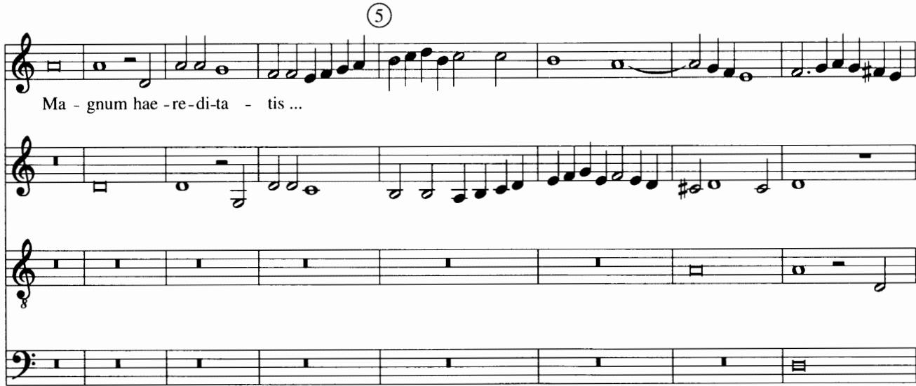 Example 19-7 (Marenzio) (&ldquo;Great mystery of birth . . .&rdquo;)