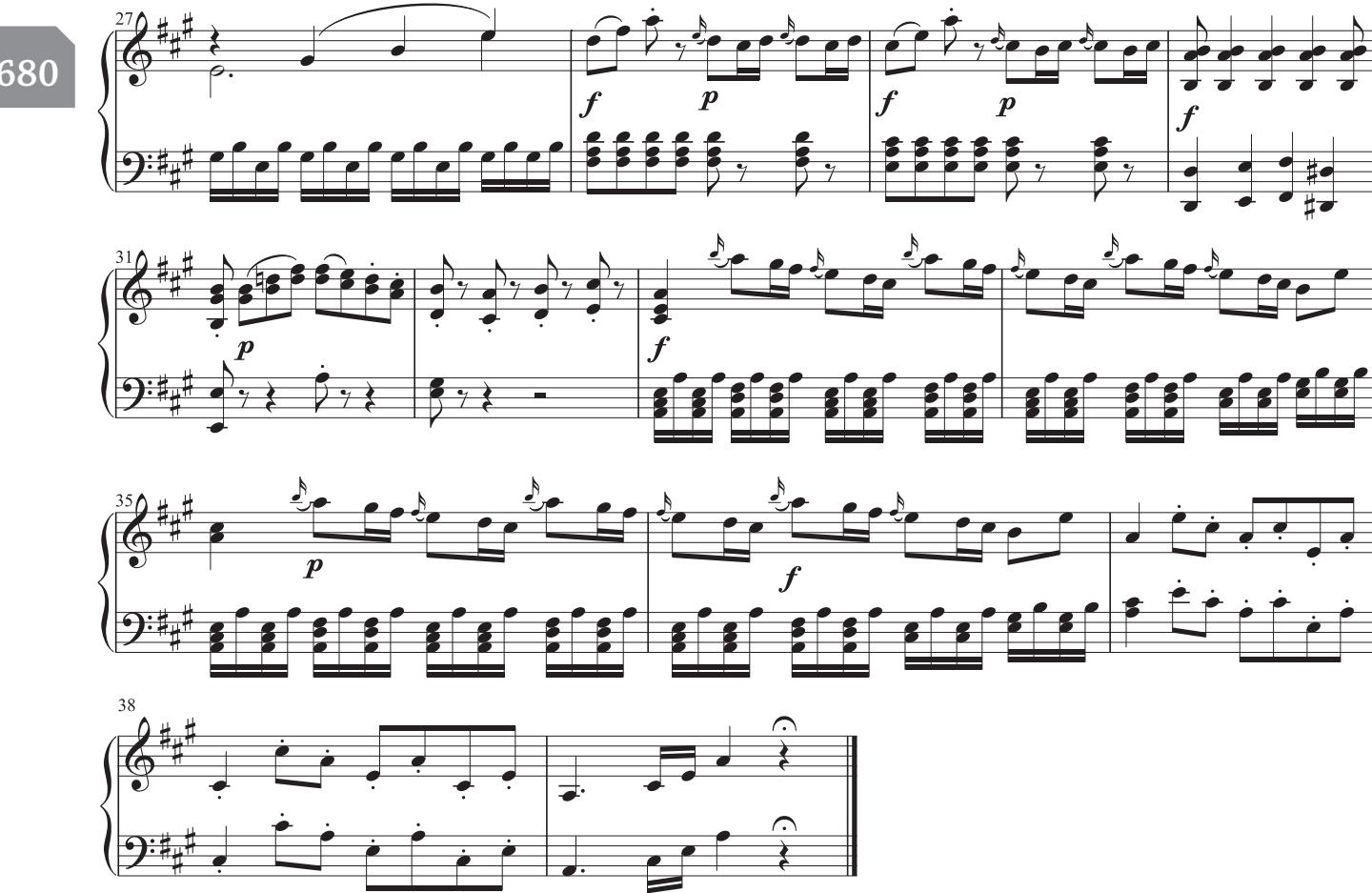 Example 20.4: answer these questions on the opening ritornello of this violin concerto.