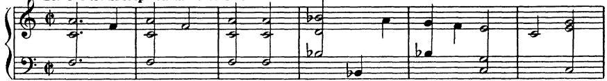 Literal transcription in staff notation
