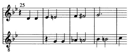 (c) Inverted canonic lament L (Inv) - 5 ( $\partial$ .)