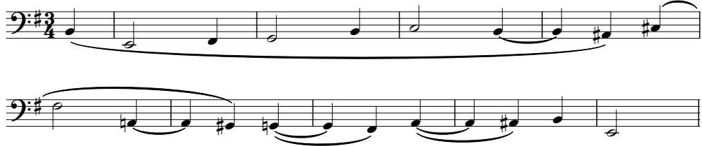 Figure 2.4—Willan, Passacaglia and Fugue No. 2.