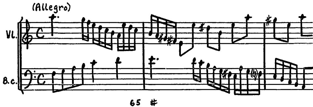 Example 10. Solo Sonata II (MS), Movement 2, mm. 6-8.