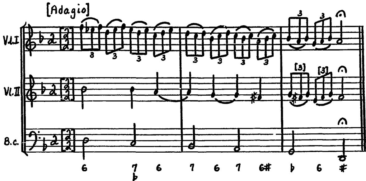 Example 13. Trio IV (MS), Movement 3, mm. 32-34.