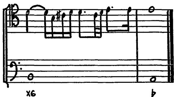Example 46. Sonata I (1707), Movement 3, mm. 8-12.
